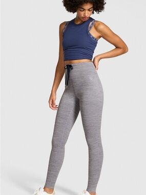 Victoria's Secret Heather Grey High-Rise Leggings